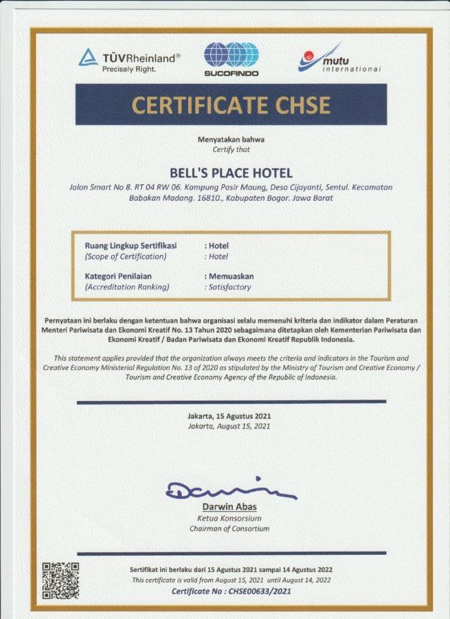 โอโย 2233 เบลล์ เพลซ Hotel โบกอร์ ภายนอก รูปภาพ